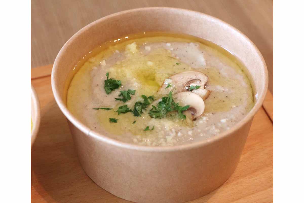 きのことチーズのポタージュ