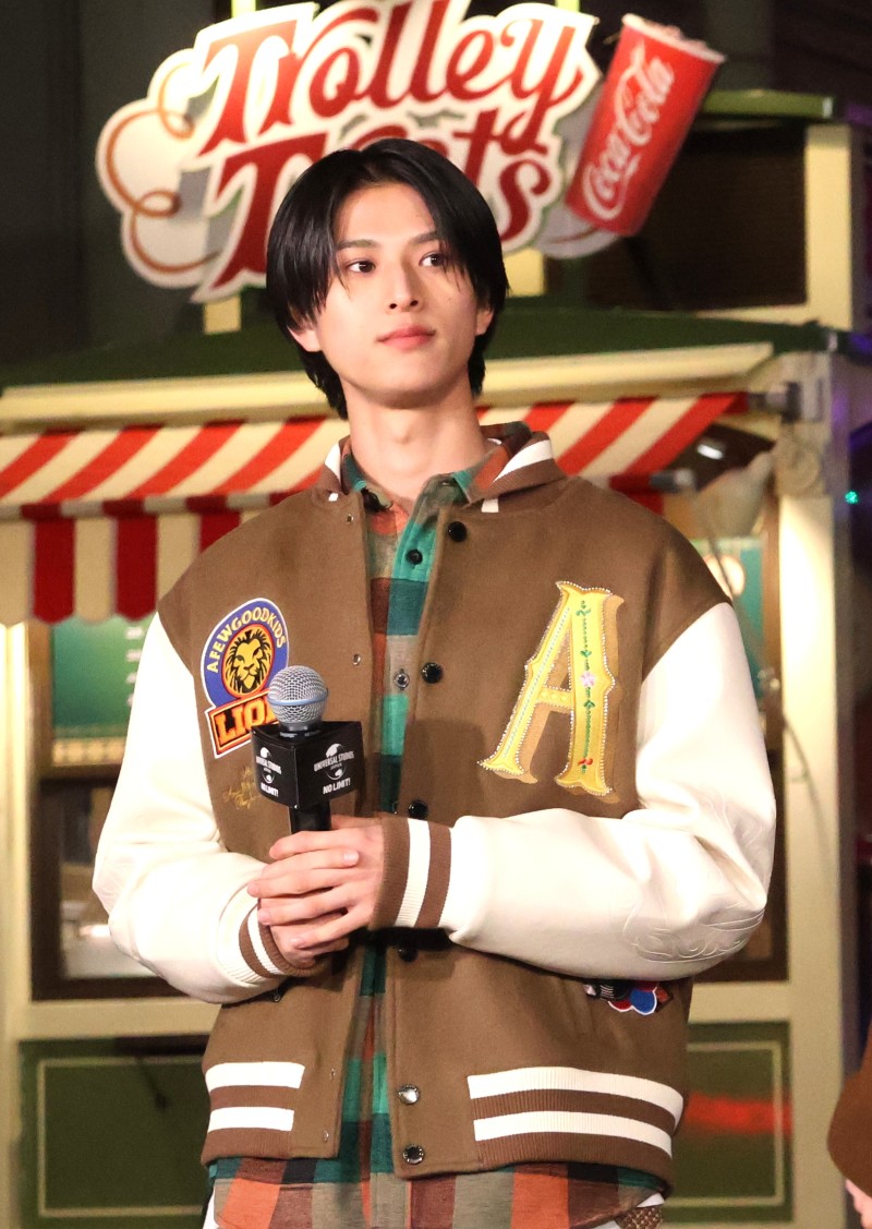 「ICEx（アイス）」の阿久根温世さん（11月18日、USJ）