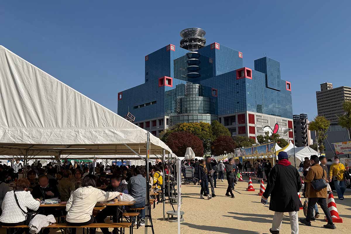 「カンテレ祭り！2025 よ～いドン！＆とれたてっ！フェス」の会場の様子