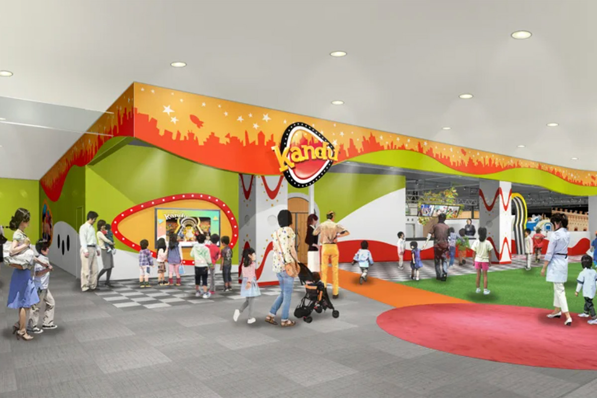 「イオンモール大日」にオープンする「カンドゥー大日」（外観イメージ）