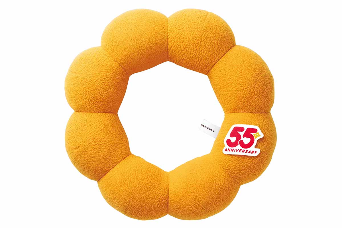 「ミスド福袋2026」よりポン・デ・リング型ぬいぐるみ