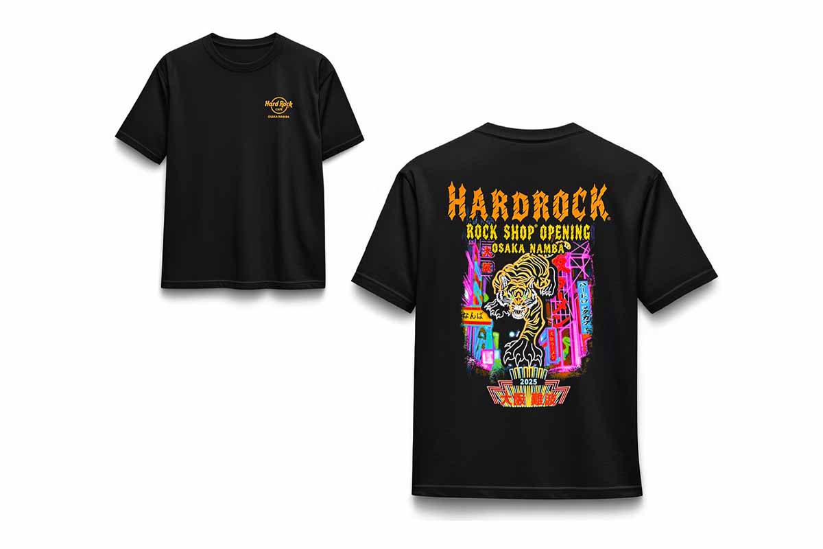 「ハードロックカフェ 大阪なんば ロックショップ」オープニングを記念した「NAMBA Opening T-shirt」（5,720円）