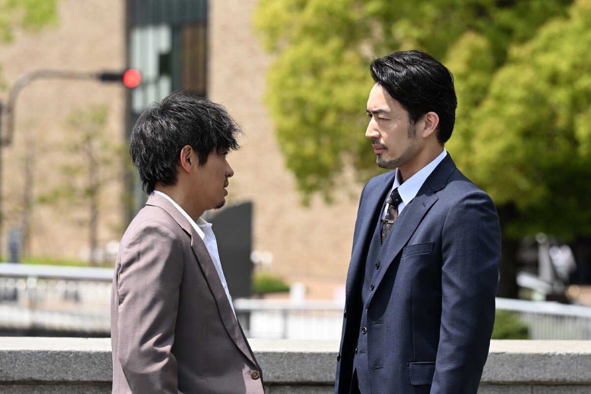『ロンダリング』７話　灰田徹（和田正人）、アマミ不動産の天海吾郎社長（大谷亮平）