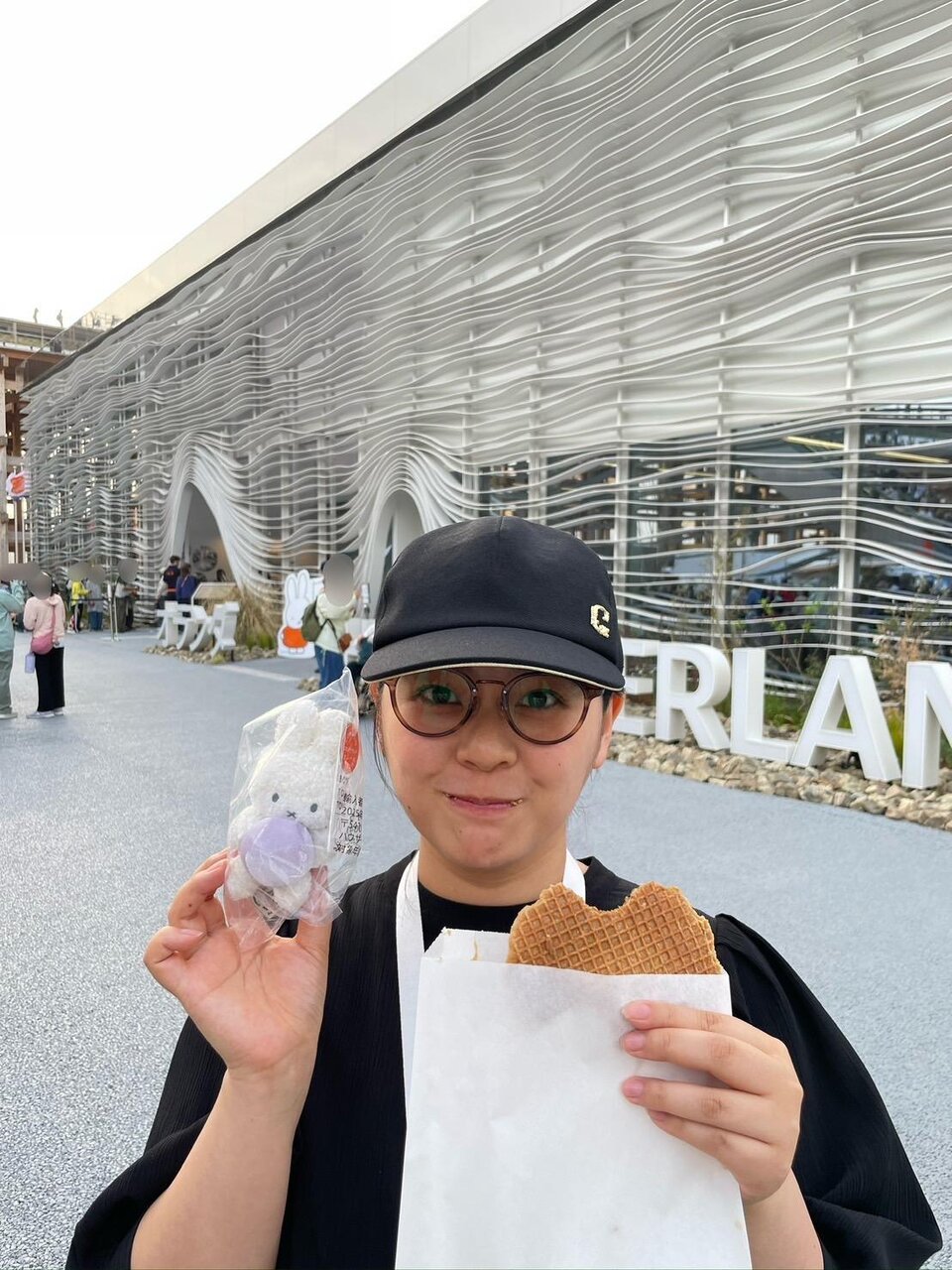 万博大好き 谷元星奈アナウンサー　大阪・関西万博（主催：2025年日本国際博覧会協会）