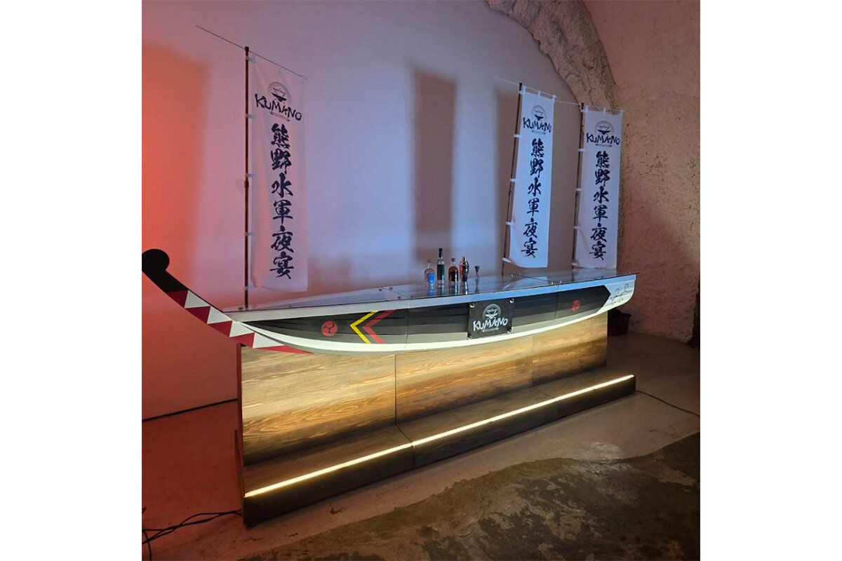 洞窟バーイベント『The Hidden cave Bar KUMANO〜水軍夜宴〜』（提供写真）
