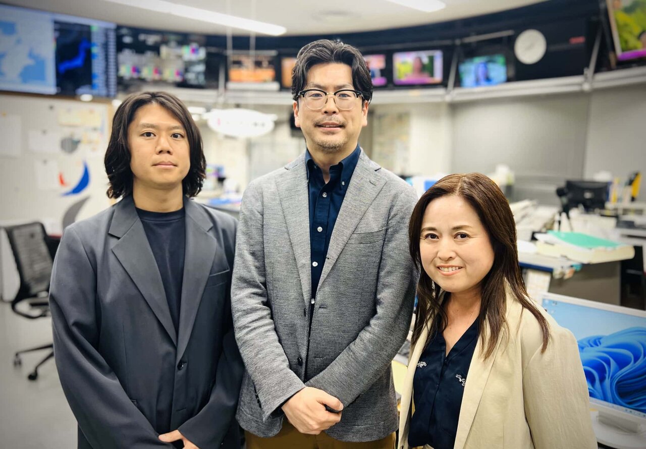 報道情報局報道センター　上田大輔／赤穂雄大／菊谷雅美