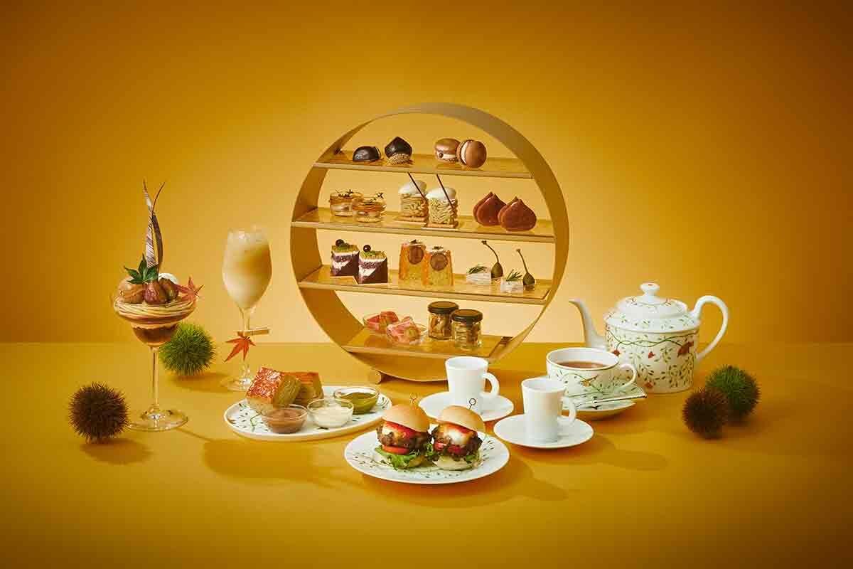 秋限定アフタヌーンティー「Afternoon Tea “VOYAGE” La saison des marrons」（大阪ステーションホテル）