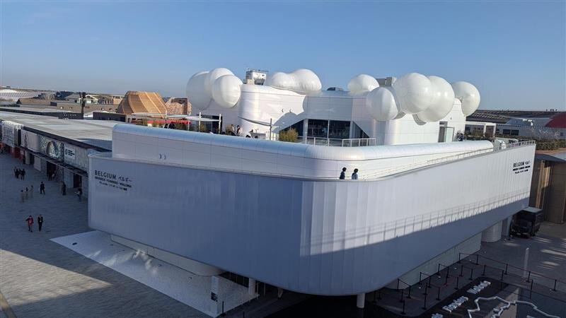 ベルギーパビリオン　大阪・関西万博（主催：2025年日本国際博覧会協会）
