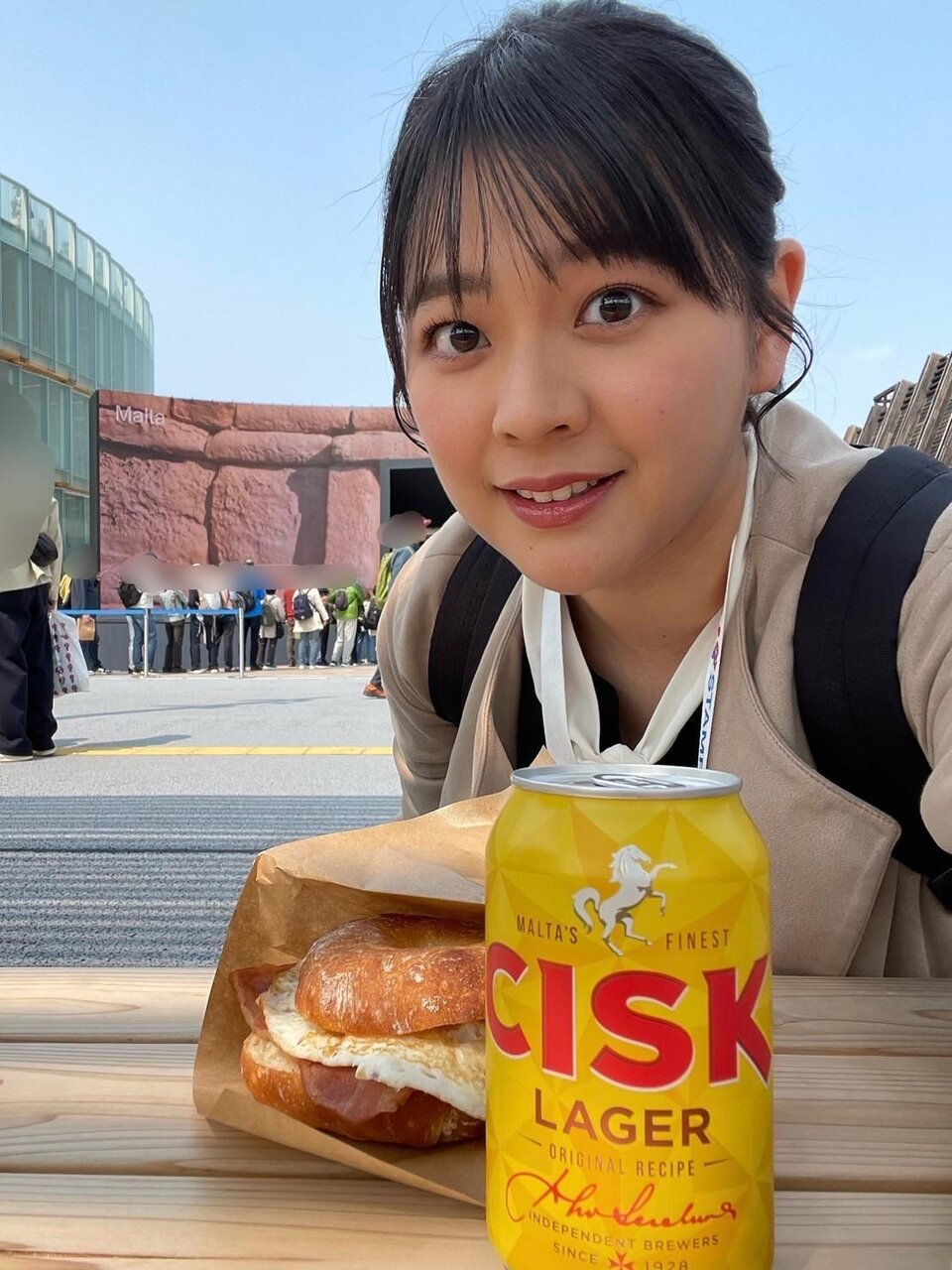 万博大好き 谷元星奈アナウンサー　大阪・関西万博（主催：2025年日本国際博覧会協会）