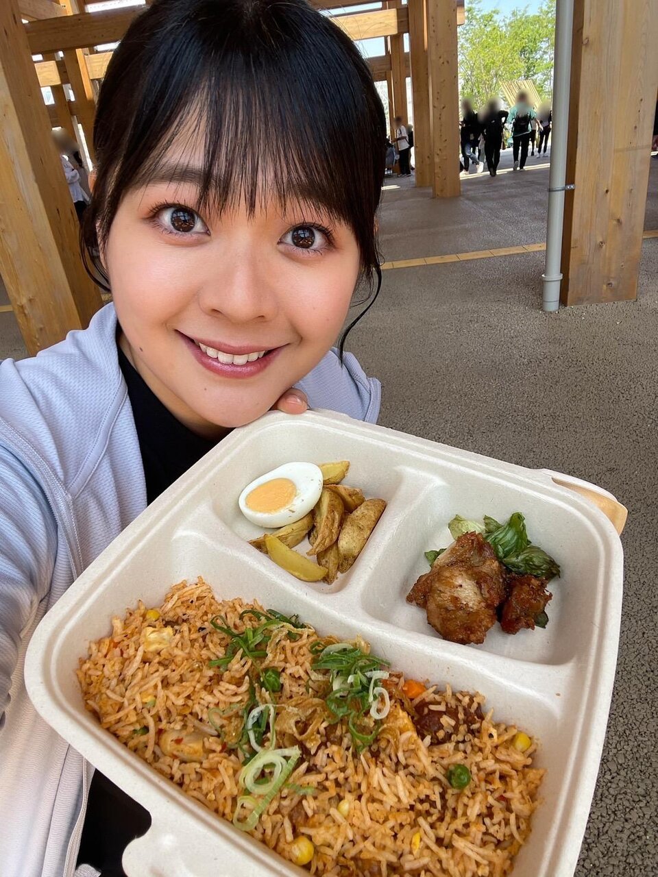 万博大好き 谷元星奈アナウンサー　大阪・関西万博（主催：2025年日本国際博覧会協会）