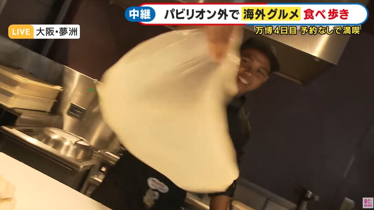 ロティ―チャナイをつくる職人さん