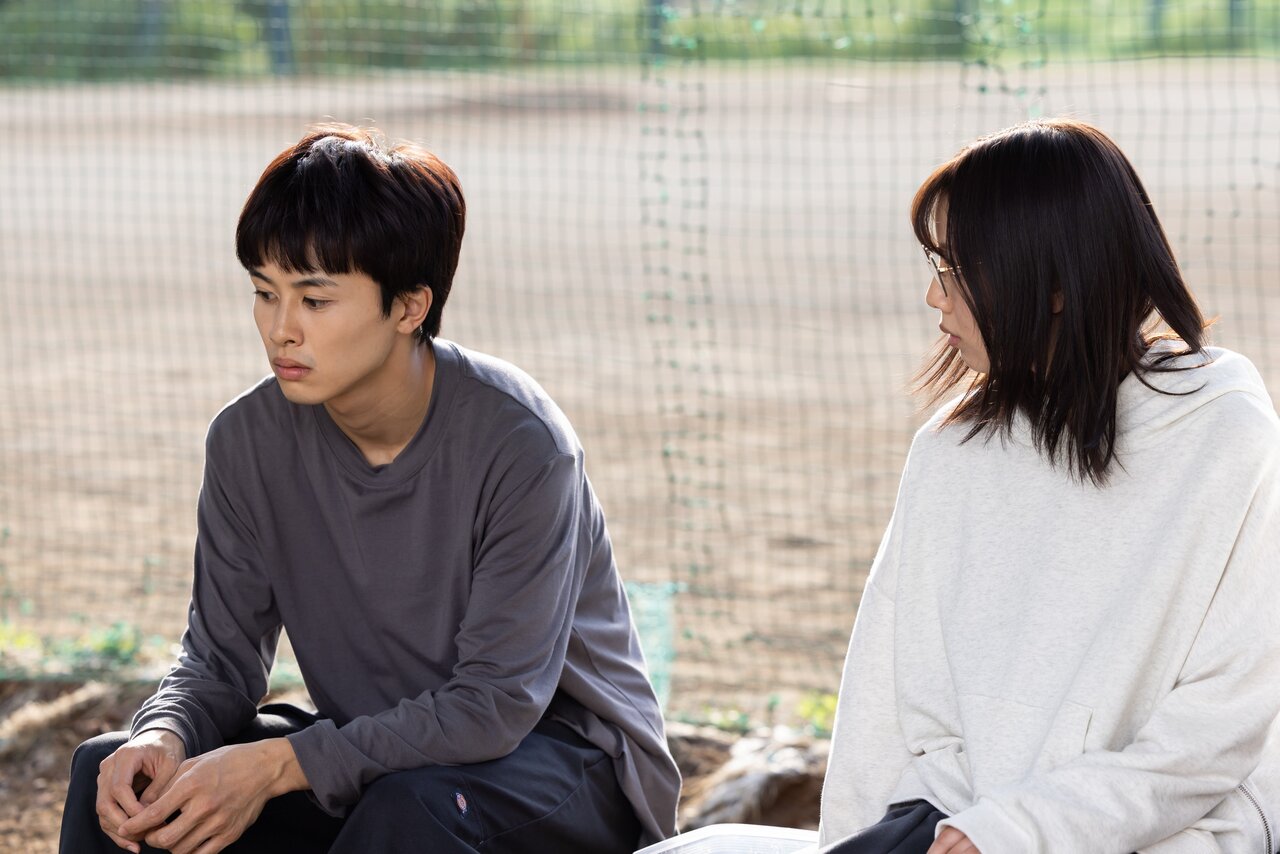 ドラマ『地獄は善意で出来ている』３話　高村樹（草川拓弥）、立花理子(渡邉美穂)