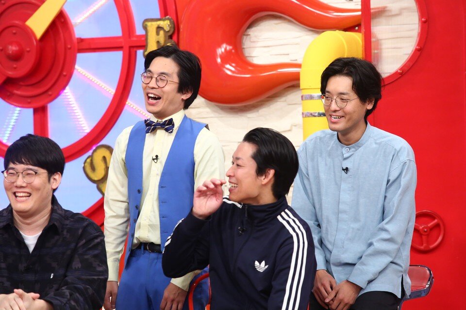 左から）青色1号（榎本淳、カミムラ、仮屋そうめん）