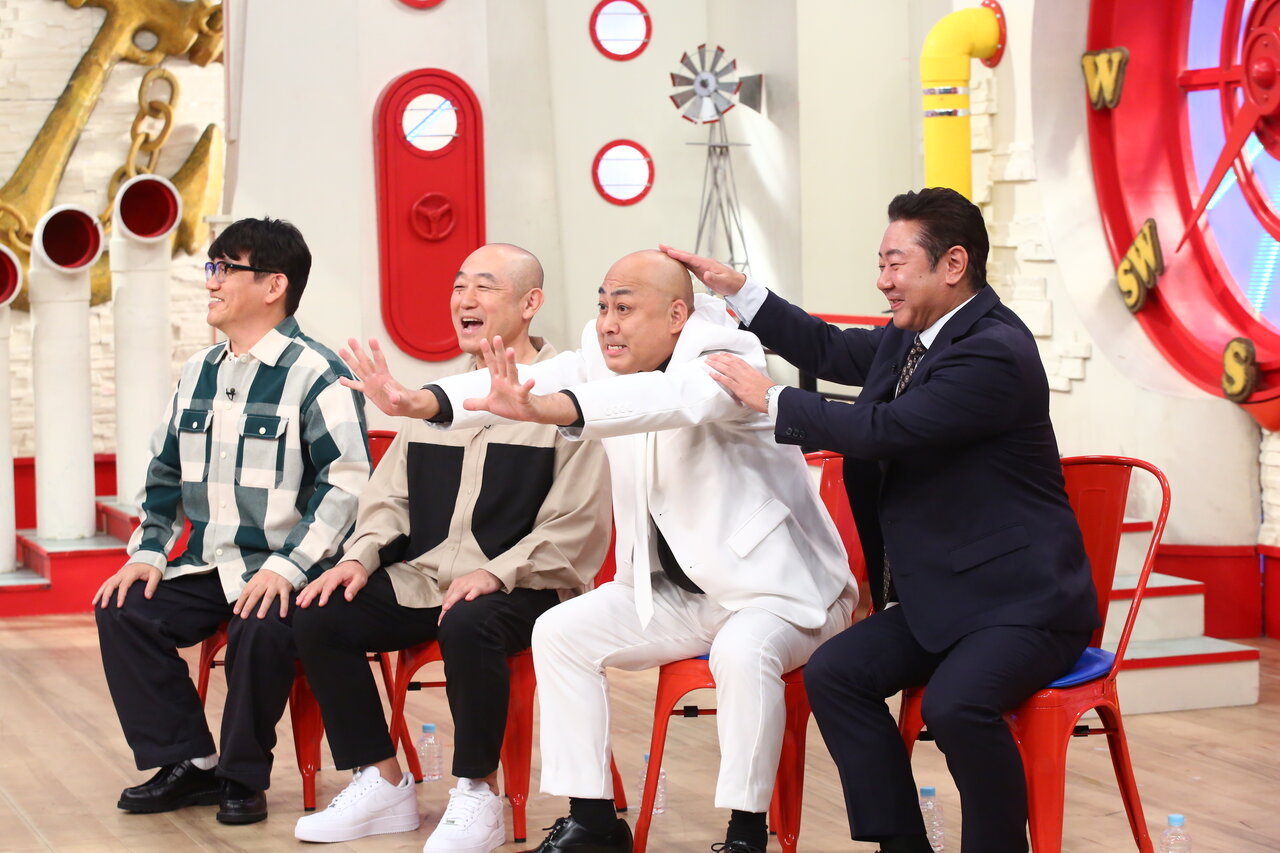 ずん（飯尾和樹、やす）、錦鯉（長谷川雅紀、渡辺隆）