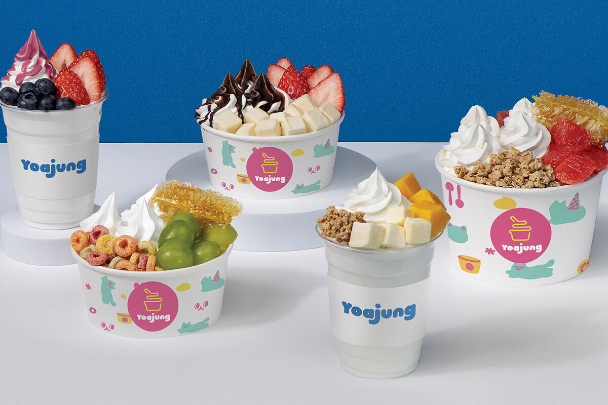無限のトッピングで自分だけのカスタムボウルが楽しめるヨーグルトアイス専門店「YOAJUNG（ヨアジョン）」（提供写真）