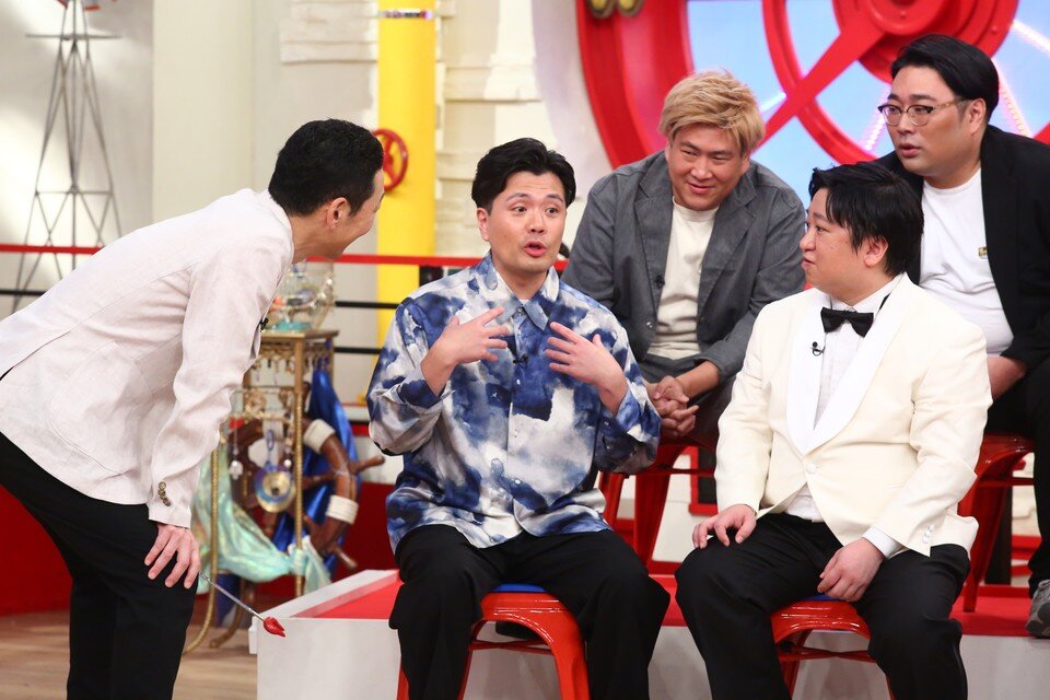 上段左から）ビスケットブラザーズ（きん、原田泰雅） / ZAZY  下段左から）マユリカ・阪本 / ニッポンの社長・ケツ /  紅しょうが・稲田美紀