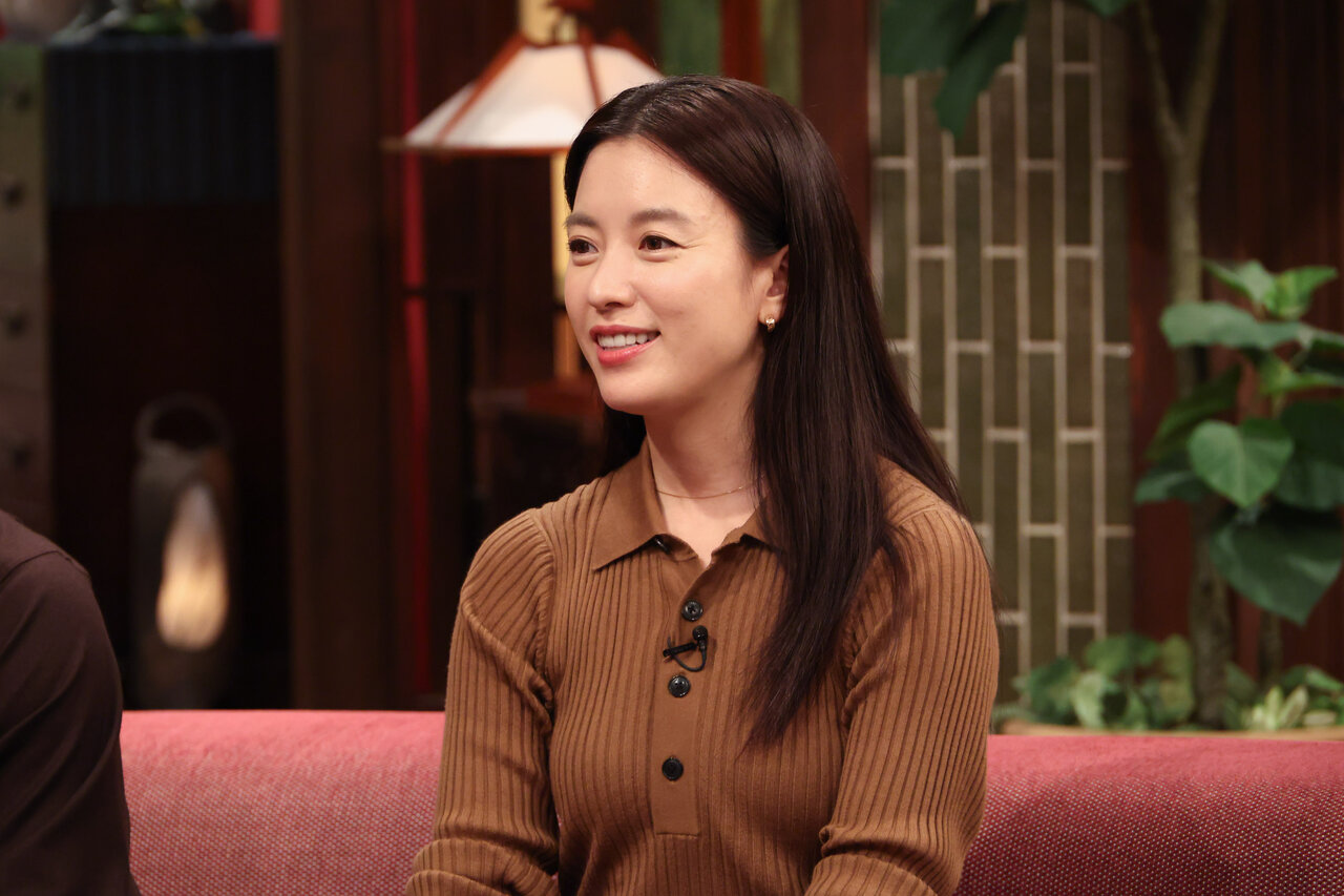 11/21放送『さんまのまんま おしゃべり万博！開幕ＳＰ』ハン・ヒョジュ