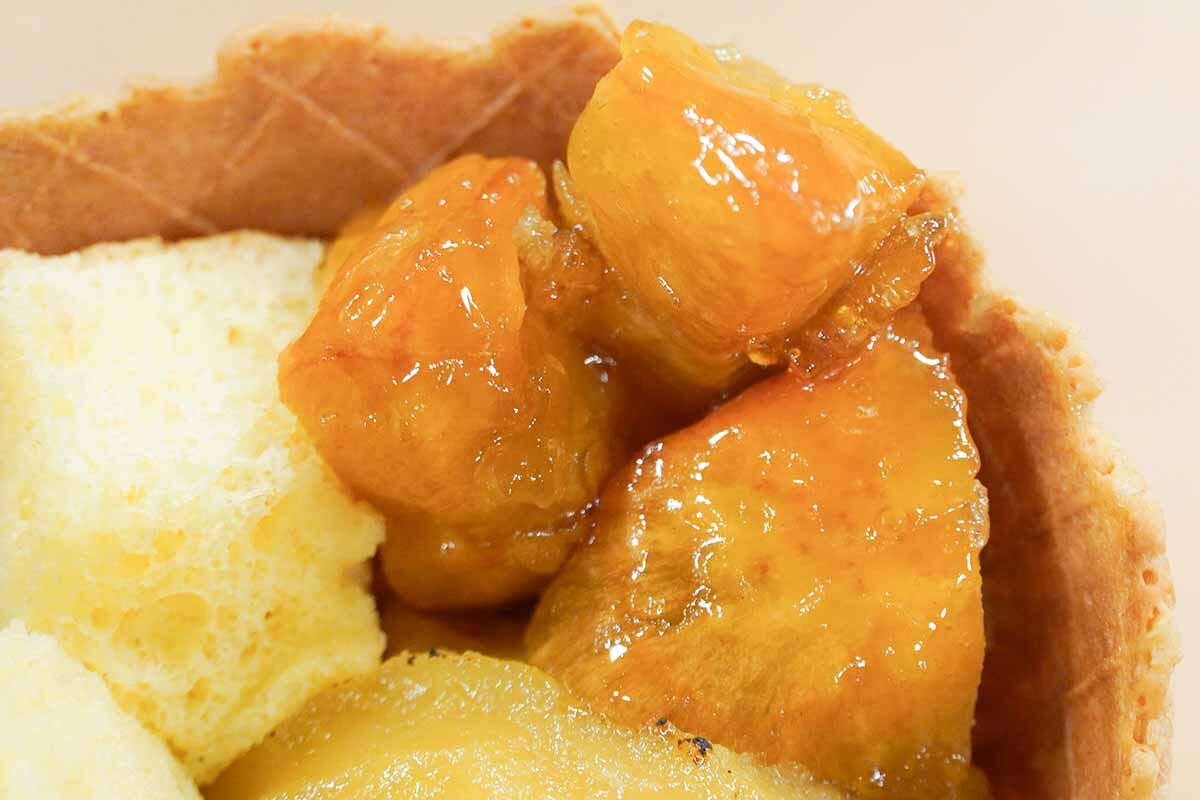 試食した出演者も絶賛した、カリカリの大学芋も