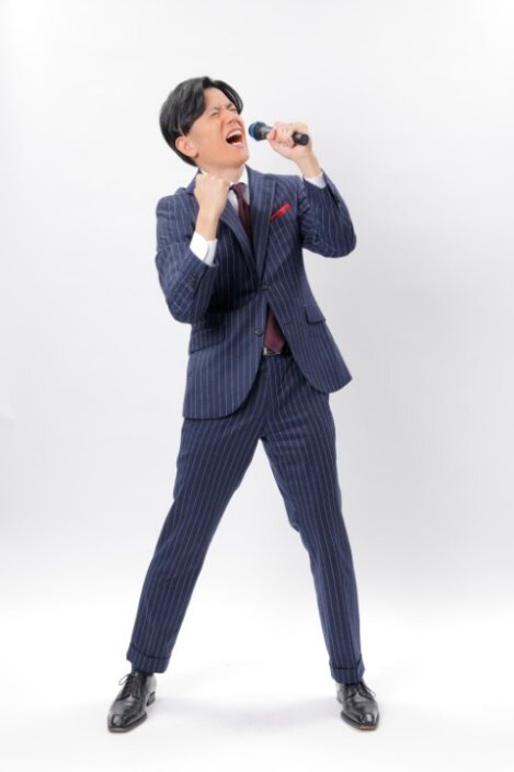 “ultra soul”のサビを意識し、シャウトする旬感LIVE とれたてっ！MCの青木源太