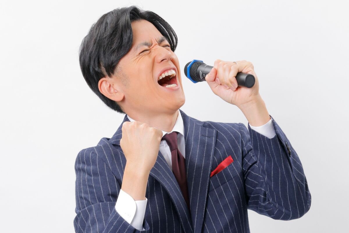 ‟ultra soul”のサビを意識し、シャウトする『旬感LIVE とれたてっ！』MCの青木源太