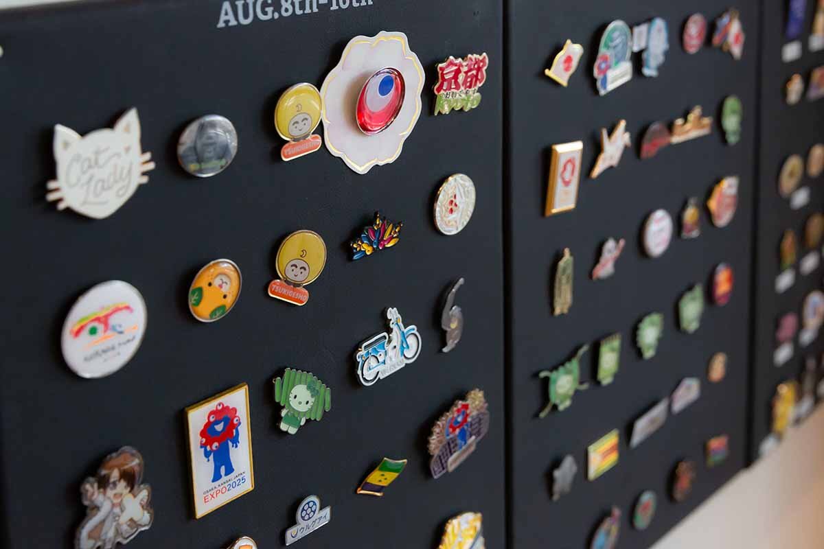 ピンズ交換会のイメージ