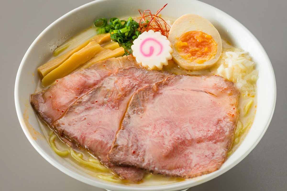 「大阪武勇伝」のハラール対応ラーメン例