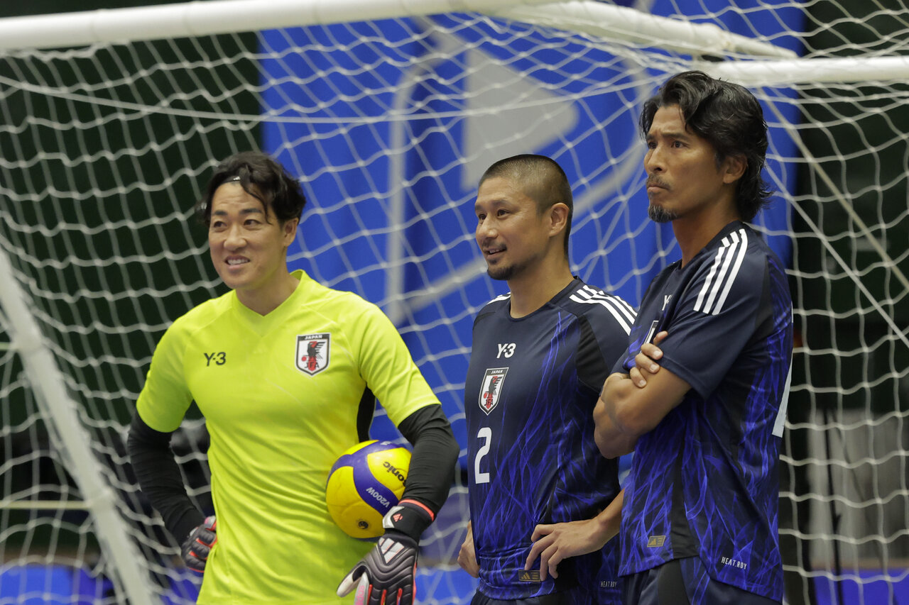 （左から）南 雄太氏、坪井慶介氏、中澤佑二氏