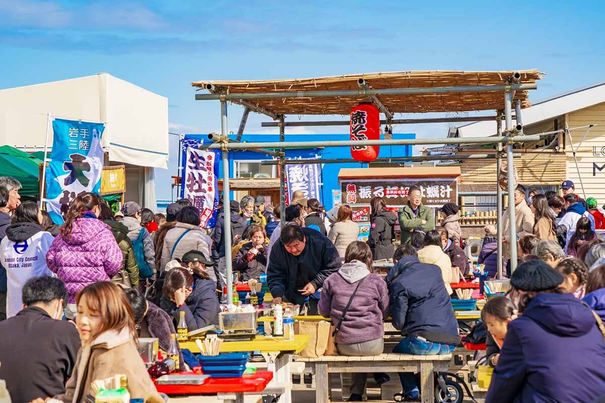 「泉南牡蠣まつり」の過去開催時の様子