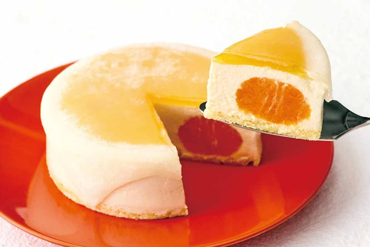 ムースケーキ「雪あかり」（3,024円）