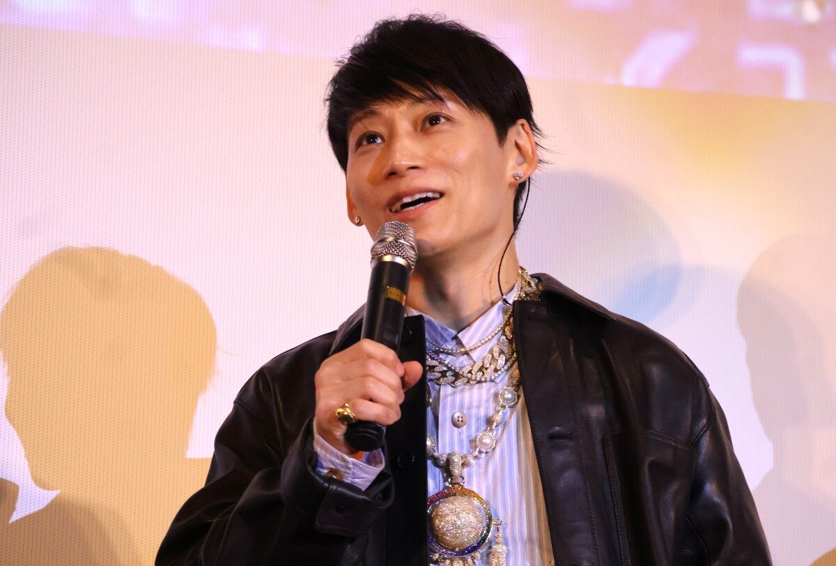 UVERworldのTAKUYA∞さん（12月18日、大阪市北区）