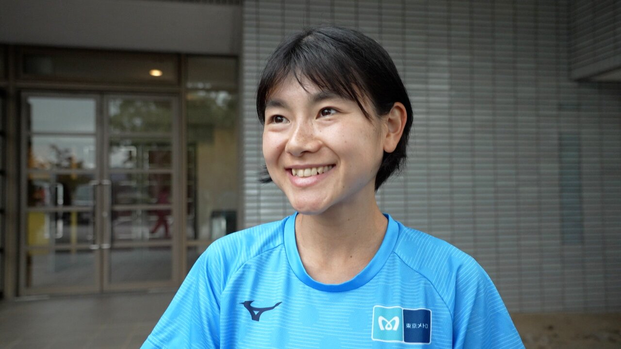 『大阪国際女子マラソン』上杉真穂選手