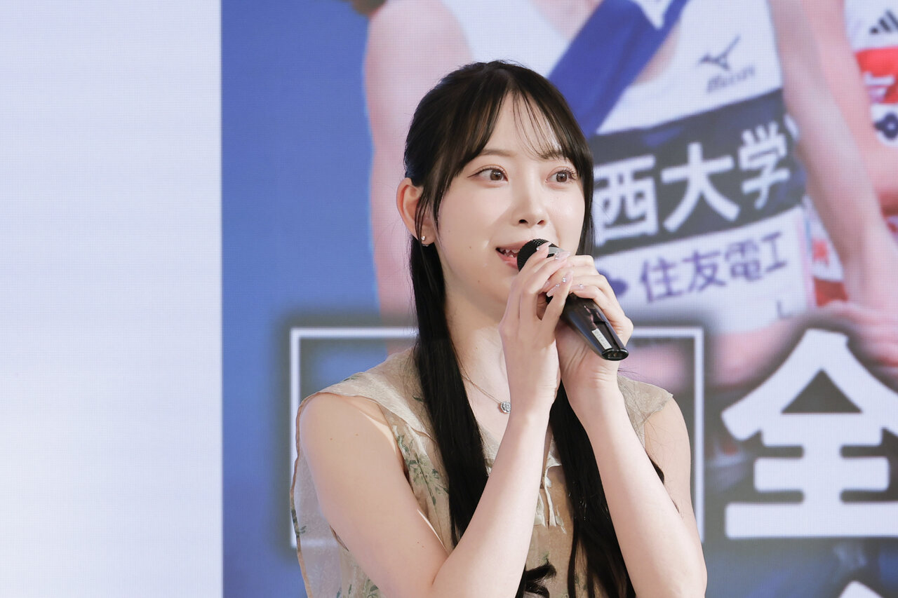 『第6回全国大学対校男女混合駅伝』大会アンバサダー・堀未央奈