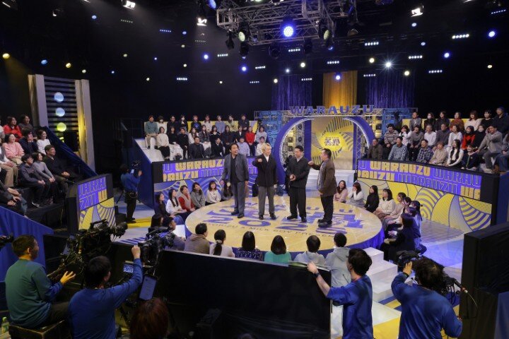 左から）見取り図（盛山晋太郎、リリー）、西川きよし、ミルクボーイ（駒場孝、内海崇）