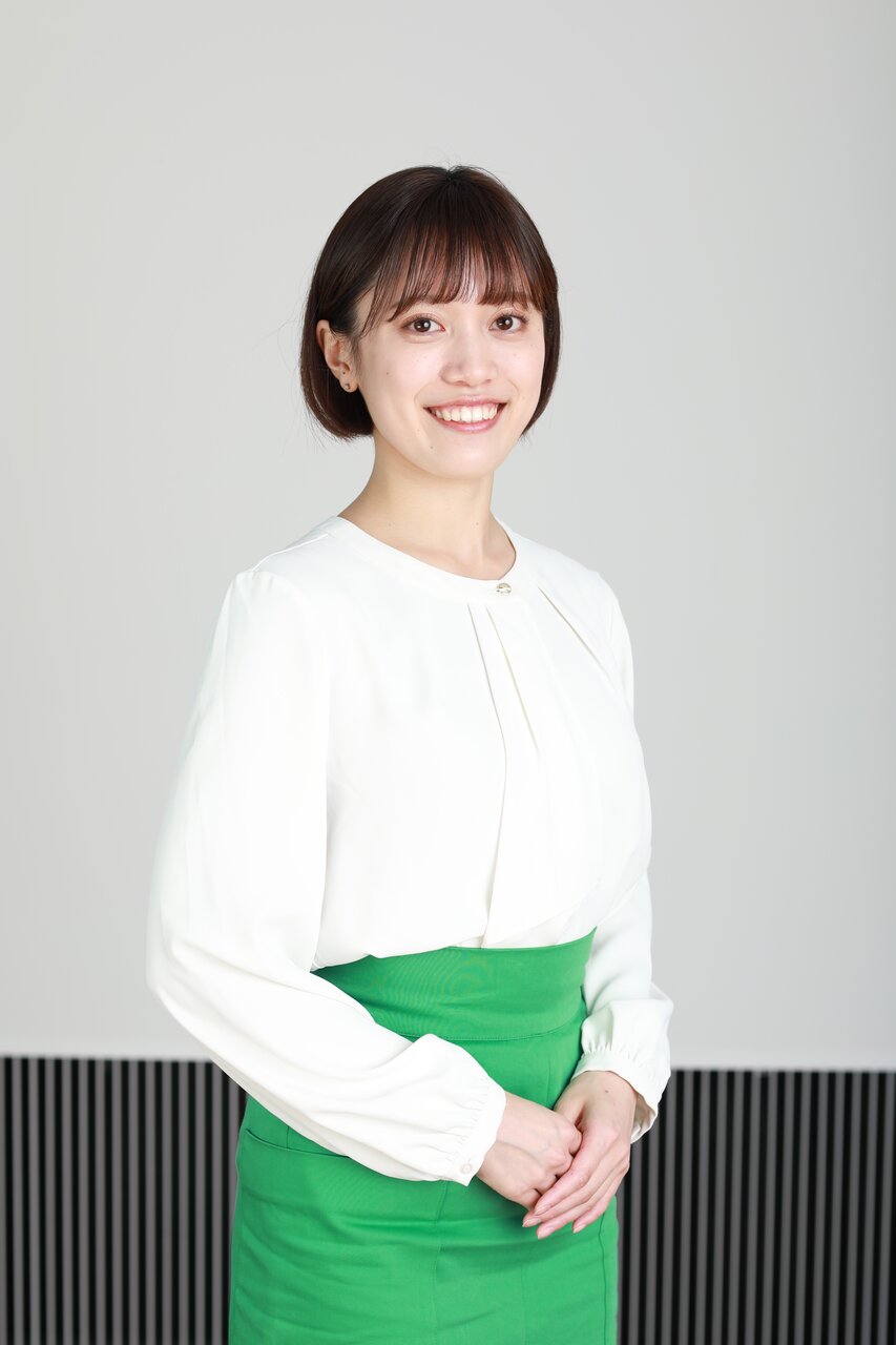 辰已麗アナウンサー（テレビ新広島 ）