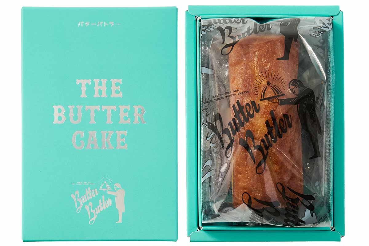 阪急うめだ本店限定の「バターケーキ」（1,566円／縦144×横90×高さ75mm）