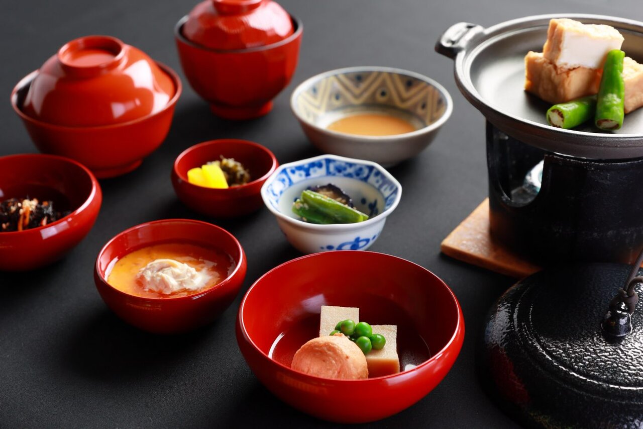 「総本山智積院　桔梗」（京都市東山区）の朝食