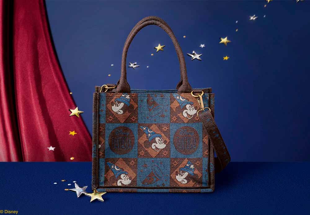 ディズニー映画「ファンタジア」の公開85周年を記念した「ジャガードバッグ」（8,501円）