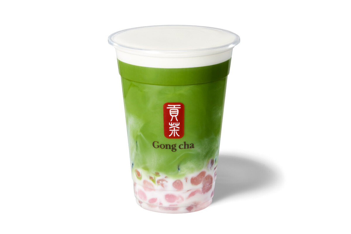 アイスの「もちmochi抹茶 ミルクティー 」（M 670円・税込）