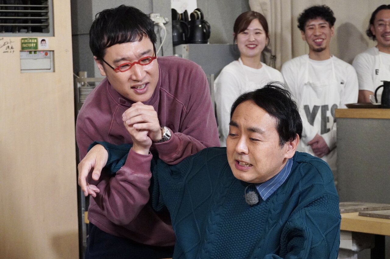 『土曜はナニする！？お正月SP』山里亮太（南海キャンディーズ）、田中卓志（アンガールズ）