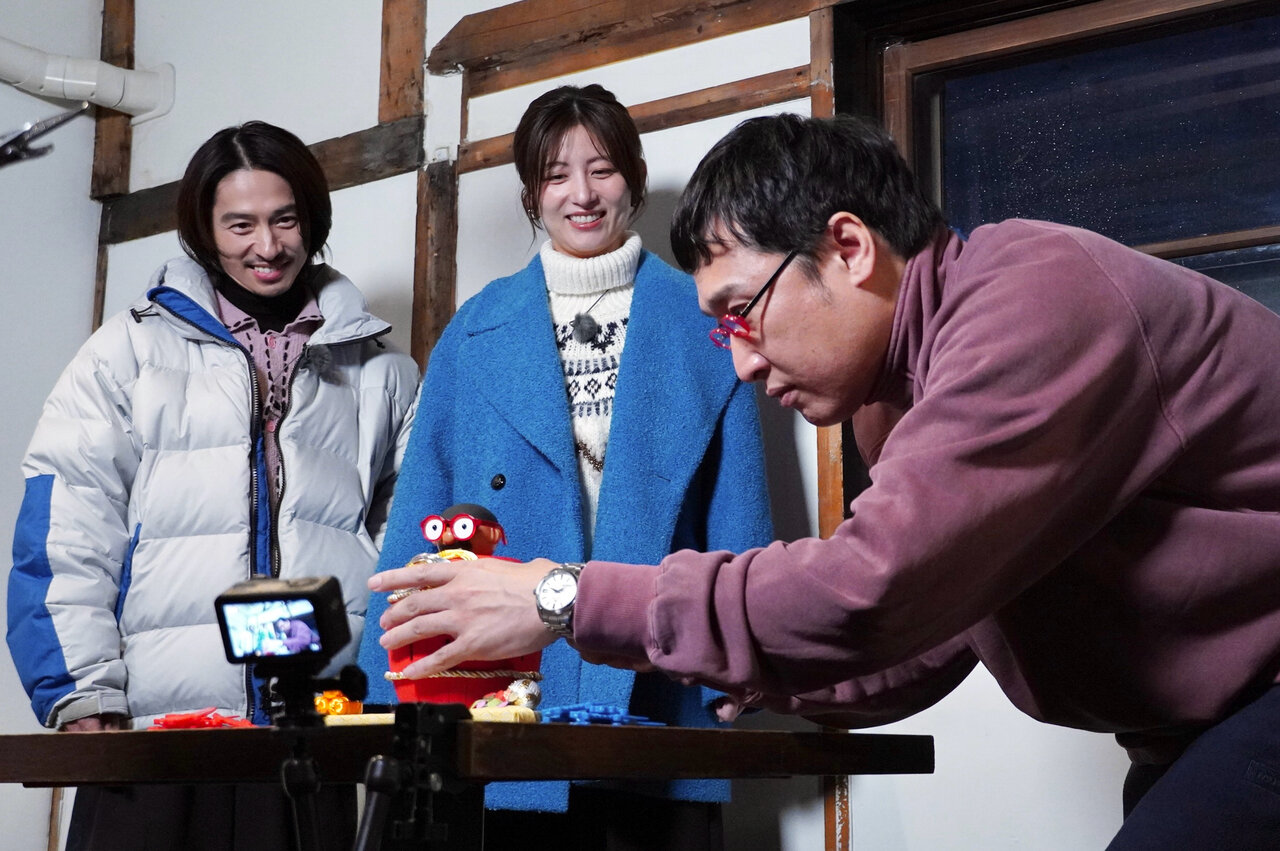 『土曜はナニする！？お正月SP』三宅健、宇賀なつみ、山里亮太（南海キャンディーズ）