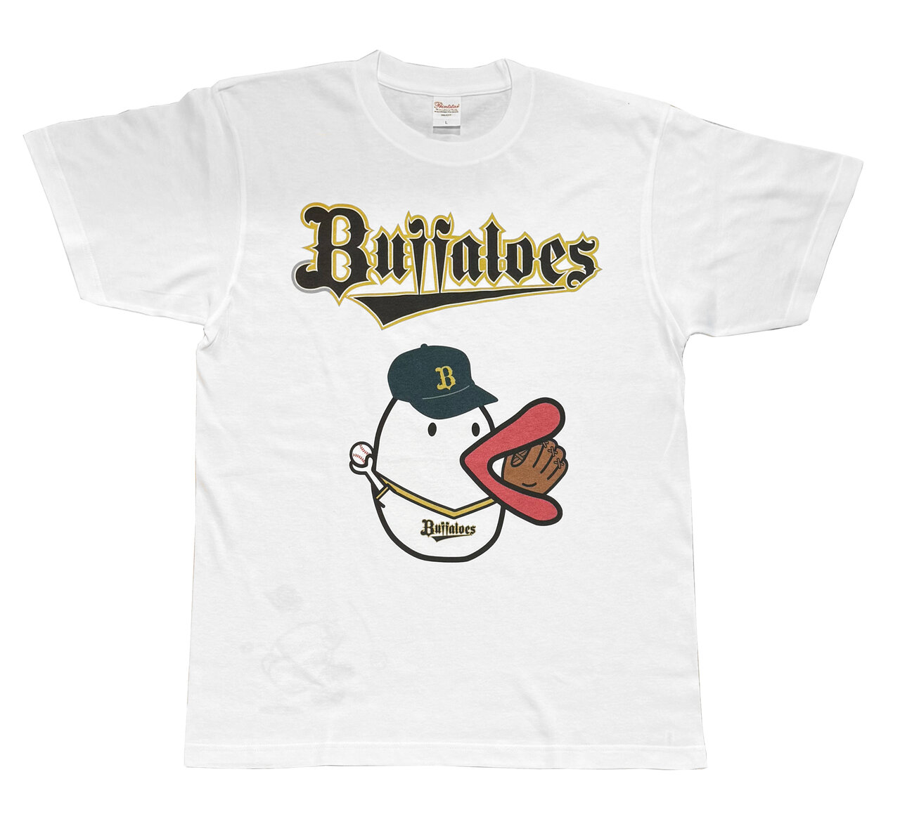 「オリックス・バファローズ×ハチエモンコラボTシャツ」（3,850円・税込）