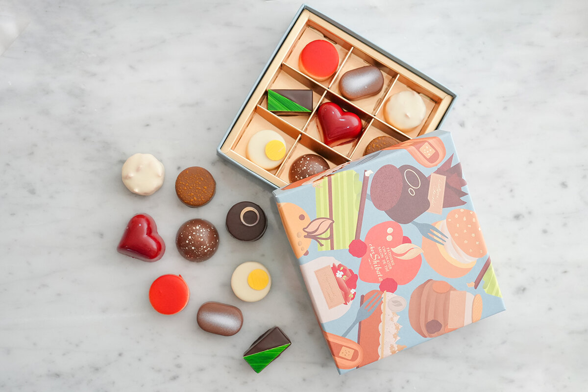 「シェ・シバタ」の「ペストリーショコラ（9個入）」（4,212円・税込）