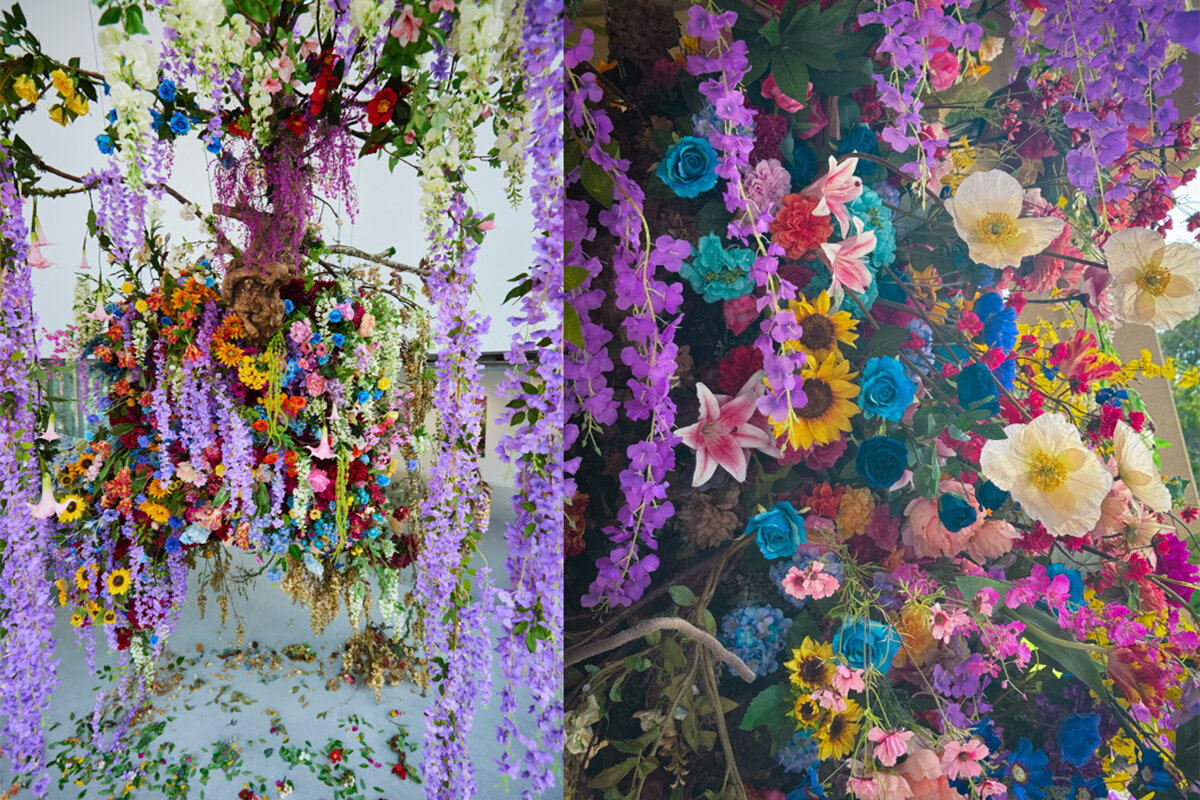 「北野天満宮」（京都市上京区）の茶室を舞台にしたアートインスタレーション『残照』イメージ