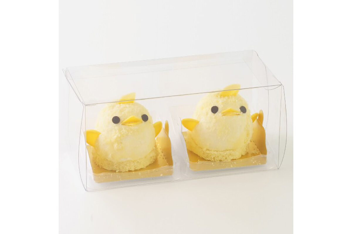 ひとり1セット限りのスイーツ「ぴよりんおでかけセット」（1,101円・税込、1月22・23日限定販売）