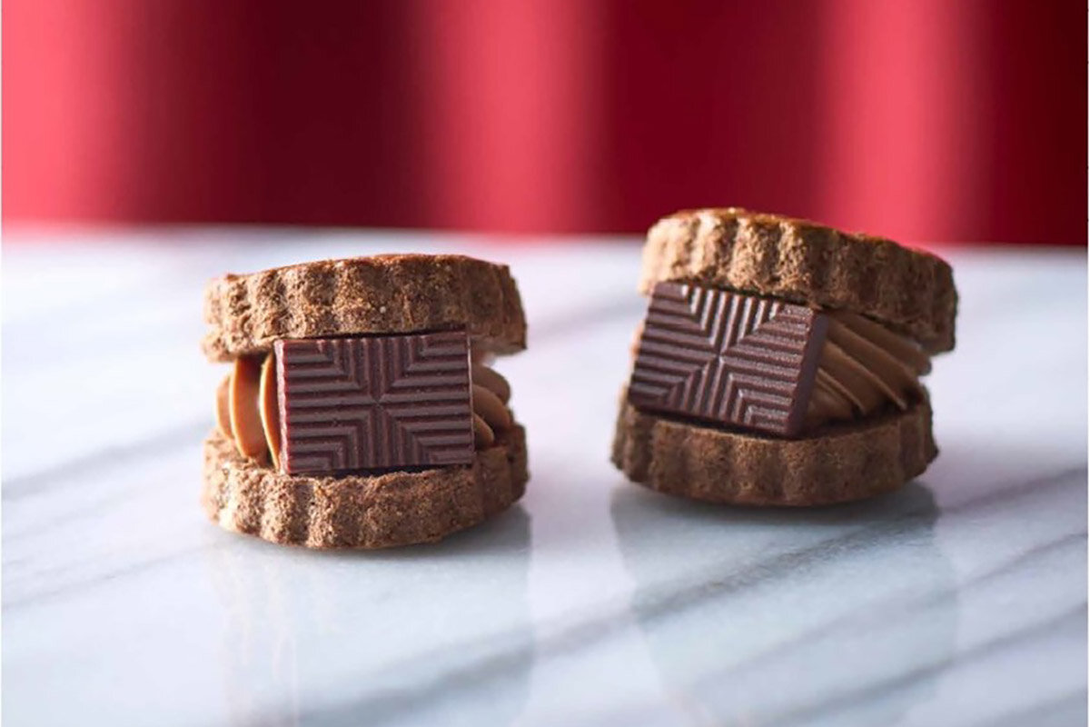 和歌山・新内「an and an」が「明治」の『明治 ザ・カカオ』とコラボした「であい（1個）」（各531円・税込）