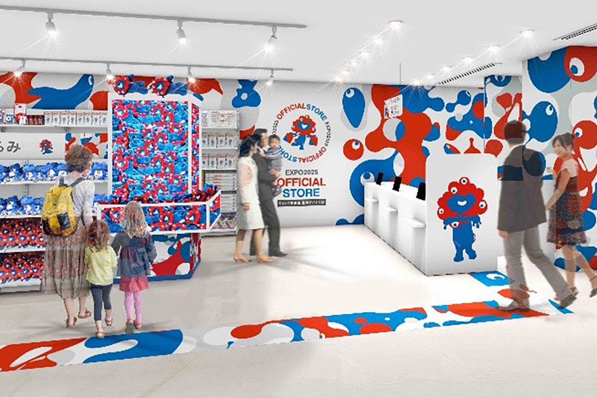 旗艦店としてリニューアルオープンする「2025大阪・関西万博オフィシャルストア ジュンク堂書店堂島アバンザ店」（イメージ）