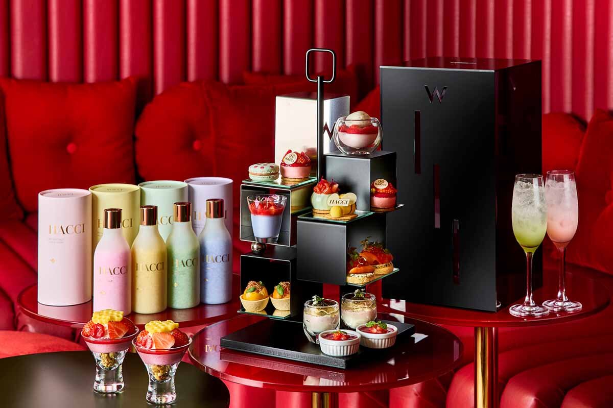 W大阪「LIVING ROOM （リビングルーム）」の「Strawberry Honey Retreat（ストロベリー・ハニー・リトリート）」