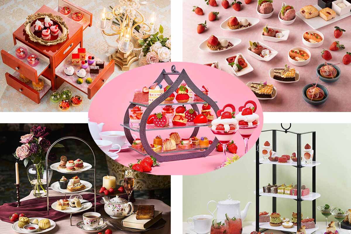 いちごを堪能できるアフタヌーンティー、大阪・梅田エリアにあるホテルのレストラン5選
