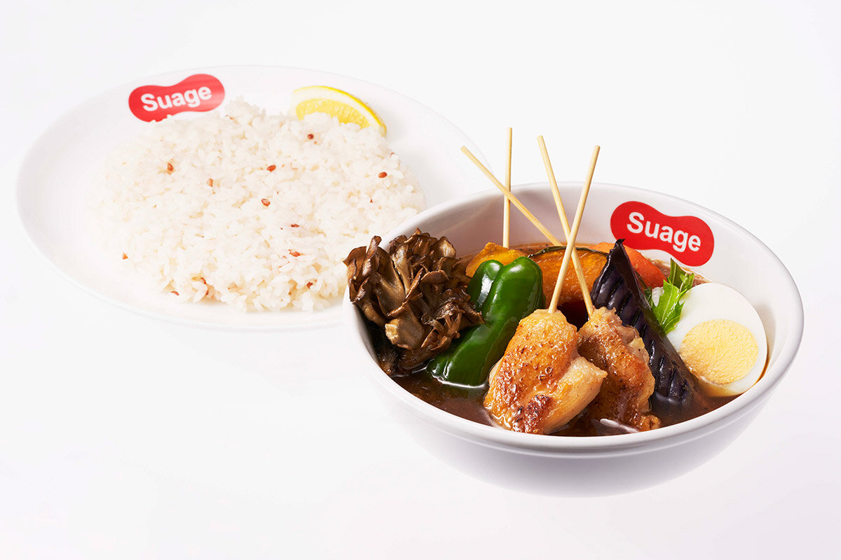 “素材の味を活かす”をテーマにした専門店「北海道スープカレー スアゲ」（関西初出店）