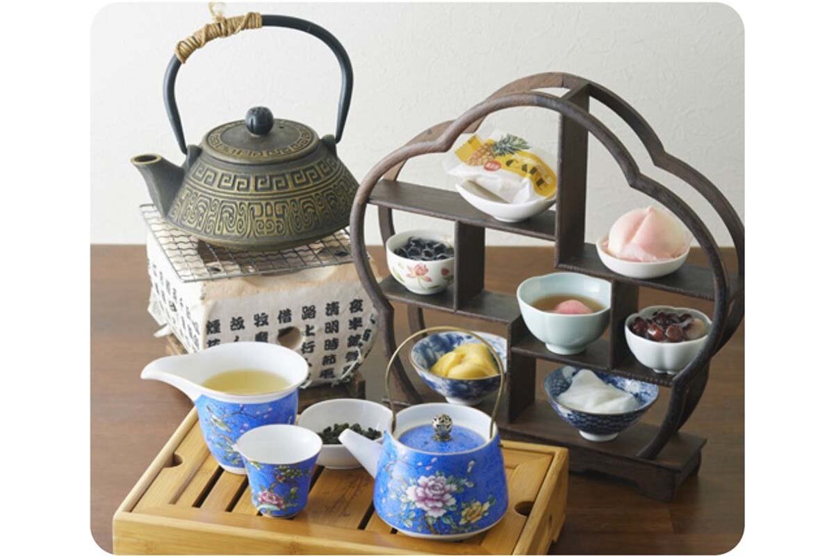 「金萱堂（キンセンドウ）」の「台湾茶宴」（2,800円・各日50限定）